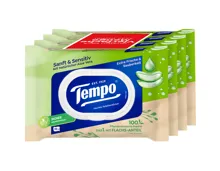 Tempo feucht Aloe sanft & sensitiv 4x42 Tücher