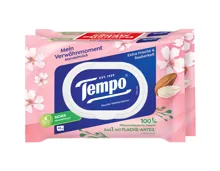 Tempo feuchtes Toilettenpapier Mandelmilch, 2 x 42 Blatt