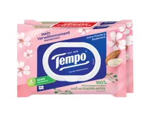 Tempo feuchtes Toilettenpapier Mandelmilch, 2 x 42 Blatt