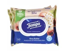 Tempo Feuchtes Toilettenpapier Shea Butter 2 x 42 Tücher