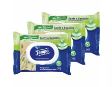 Tempo Feuchttücher Aloe sanft & sensitiv 3x42 Stück