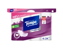 Tempo Premium Toilettenpapier 4-lagig 24 Rollen