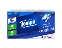 Tempo Taschentücher Klassik Softpack 56x10 Tücher