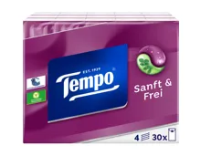 Tempo Taschentücher sanft & frei 30x9 Stück