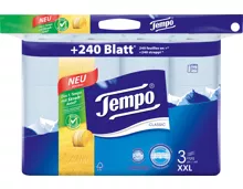 Tempo Toilettenpapier Classic blau