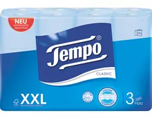 Tempo Toilettenpapier Classic blau