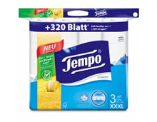 Tempo Toilettenpapier Classic, FSC® Mix, 3-lagig, weiss, 32 Rollen