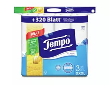 Tempo Toilettenpapier Classic, FSC® Mix, 3-lagig, weiss, 32 Rollen