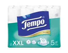Tempo Toilettenpapier Deluxe 5-lagig XXL PACK 24 Rollen