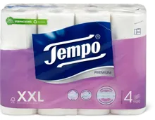 Tempo-Toilettenpapier oder -Feuchttücher