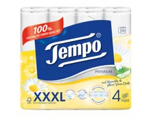 Tempo Toilettenpapier Premium Kamille & Aloe Vera 4-lagig 32 Rollen