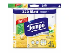 Tempo Toilettenpapier Premium Kamille & Aloe Vera 4-lagig 32 Rollen