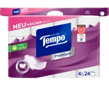 Tempo Toilettenpapier Premium weiss