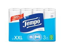 Tempo Toilettenpapier weiss 3-lagig 24 Rollen