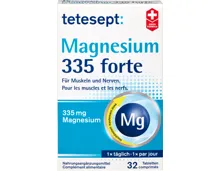 Tetesept Nahrungsergänzungsmittel Magnesium 335 forte