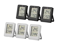Thermo- und Hygrometer, 3er