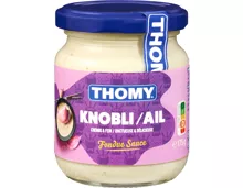 Thomy Fondue Chinoise Sauce Knoblauch