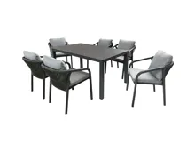 Tisch Deia 150 cm grau