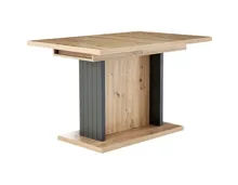 Tisch Justin Dekor Eiche Artisan 120-160 x 76 x 80 cm