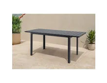 Tisch Leo, schwarz, 130/180 x 74 x 80 cm