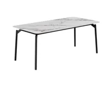 Tisch Marble Keramik Marmoroptik 180 x 76 x 90 cm