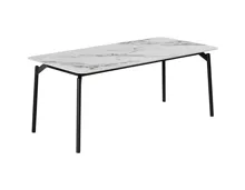 Tisch Marble Keramik Marmoroptik 180 x 76 x 90 cm