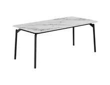 Tisch Marble Keramik Marmoroptik 180 x 76 x 90 cm