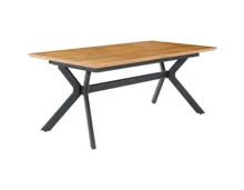 Tisch Massimo Melamin Wildeiche Dekor 180/260 x 77 x 100 cm