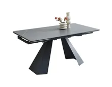 Tisch Mitch Keramik grau 160/240 x 76 x 90 cm