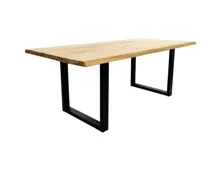 Tisch Montreal Eiche massiv geölt 200 x 75 x 100 cm