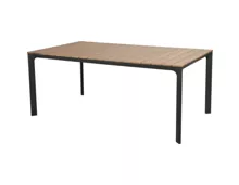 Tisch Peco 180 x 100 cm Polywood braun