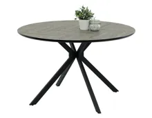 Tisch Petra Dekor Fischgrät-Optik 120 x 76 x 120 cm