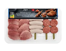 Tischgrill-Platte Spiesse