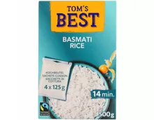 Tom's Best Basmati Rice 4x125g