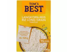 Tom's Best Langkornreis Kochbeutel 4x125g