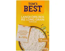 Tom's Best Langkornreis Kochbeutel 4x125g