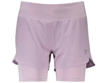 Tone Up Damen-Shorts 2in1 Tempo S, flieder