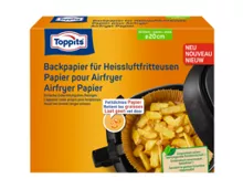 TOPPITS, Backpapier Air Fryer 20 Stk