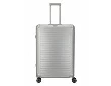 Travelite Next Aluminium 4 Rad Trolley 77cm silber