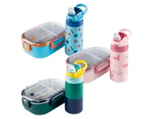 Trinkflasche und Lunchbox