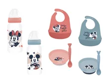 Trinkflasche/Lätzchen/Geschirr-Set