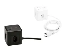 TRONIC® Steckdosenwürfel mit USB-Anschlüssen