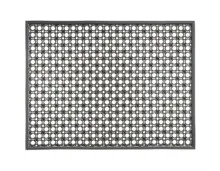 Türvorleger Lizzy 48x62 cm schwarz grau