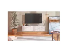 TV-Möbel Anbes Dekor weiss 154 x 32 x 42 cm