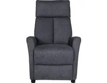 TV-Sessel Thor Microfaser graphit, elektrische Relaxfunktion