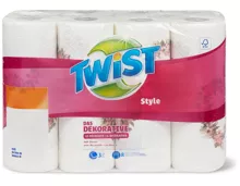 Twist Haushaltpapier Style mit Valentins-Sujet in Sonderpackung, FSC