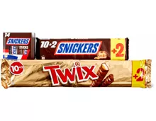 Twix, Snickers und Mars