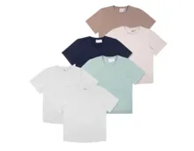 UP 2 FASHION BASICS Damen Basic T-Shirt, Doppelpackung