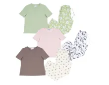 UP 2 FASHION Damen-Pyjama