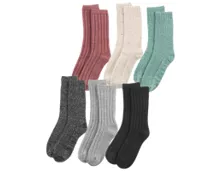 UP 2 FASHION Damen Wollsocken, Seide